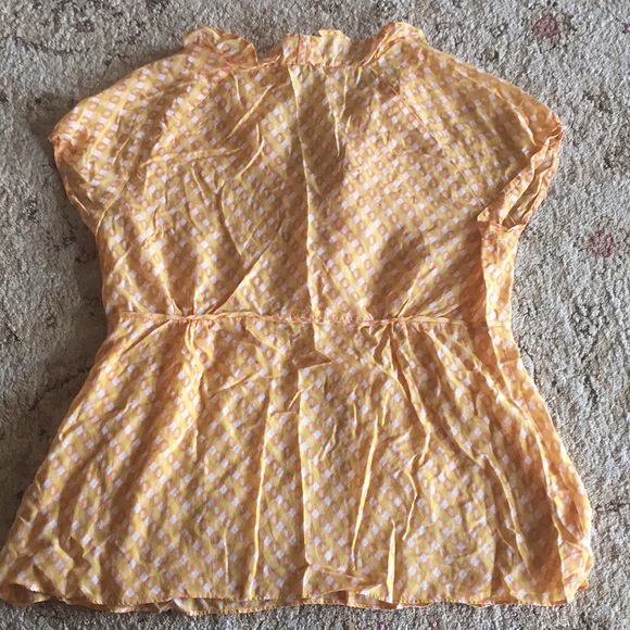 JCrew - size 12 Cotton/Silk Top - GORGEOUS! - Picture 6 of 6